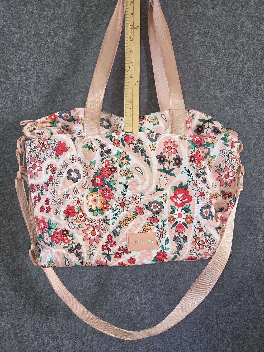 Vera Bradley Pink Floral Tote Bag
